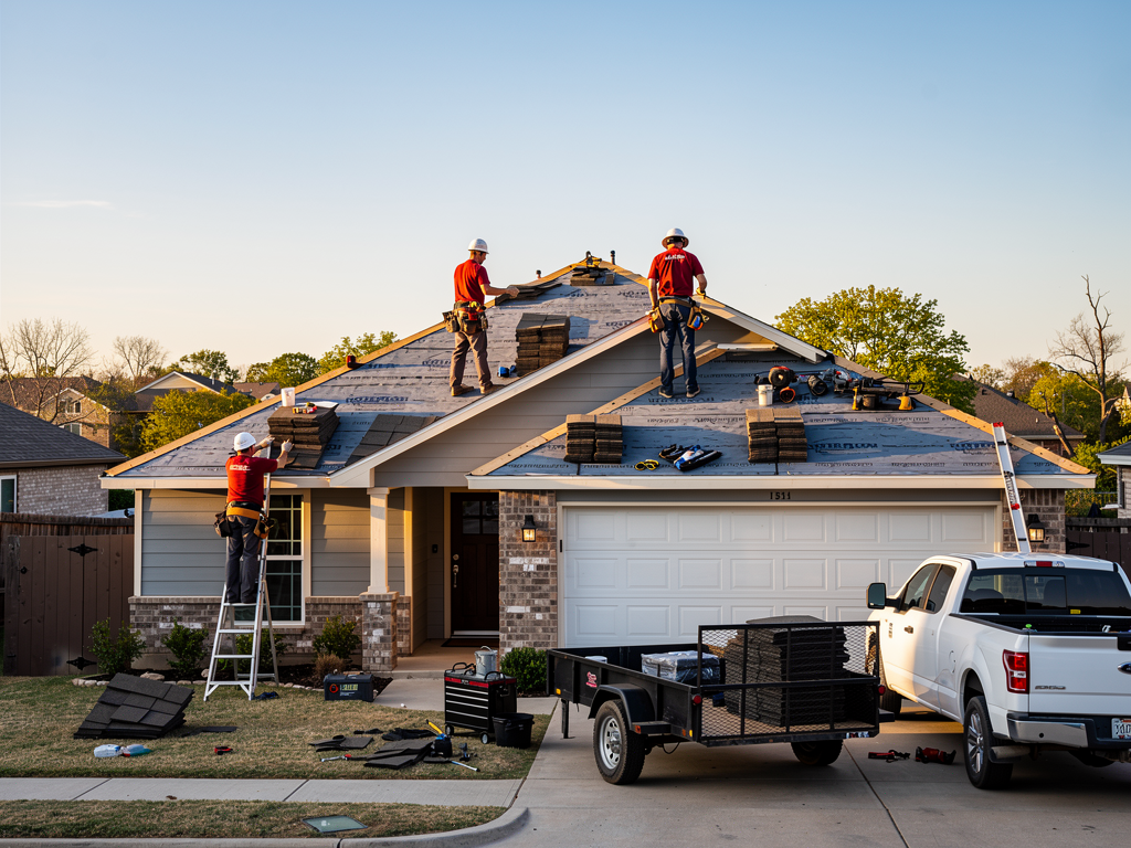 Roof Fix Tulsa roofing repairs team in Tulsa